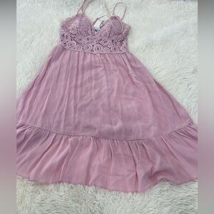 Victoria's Secret Pink Lace Detail Top